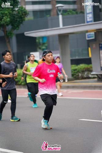 Race photo from Smartfren Run 2025 Vibes