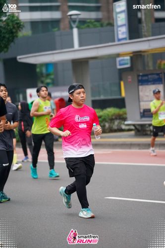 Race photo from Smartfren Run 2025 Vibes