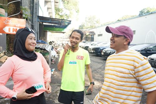 Race photo from KBP City Run 2024 Vibes