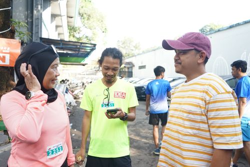 Race photo from KBP City Run 2024 Vibes