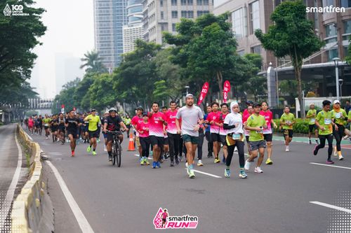 Race photo from Smartfren Run 2025 Vibes