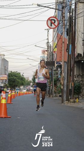 Race photo from Jabar Run 10K 2024