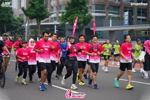 Race photo from Smartfren Run 2025 Vibes