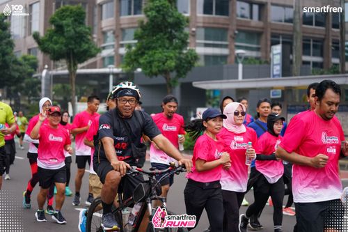 Race photo from Smartfren Run 2025 Vibes