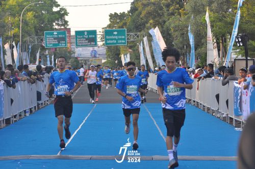 Race photo from Jabar Run 10K 2024
