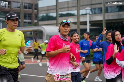 Race photo from Smartfren Run 2025 Vibes