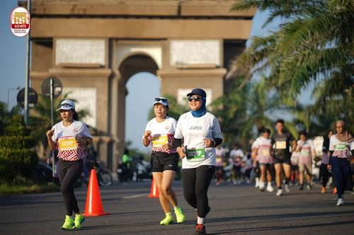 Race photo from Kediri Half Marathon 2024