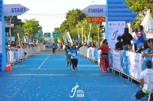 Race photo from Jabar Run 10K 2024