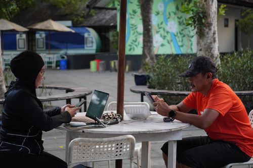 Race photo from ISC - Arutmin Borneo Run 