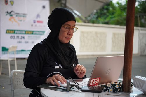 Race photo from ISC - Arutmin Borneo Run 