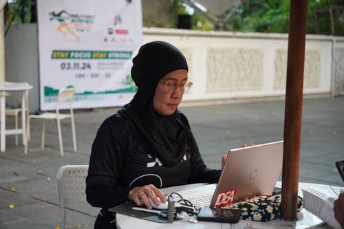 Race photo from ISC - Arutmin Borneo Run 