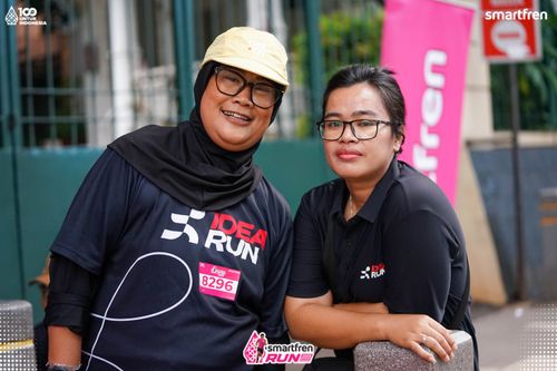 Race photo from Smartfren Run 2025 Vibes