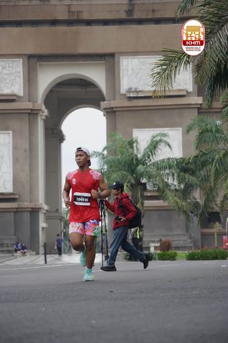 Race photo from Kediri Half Marathon 2025