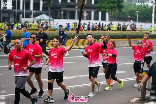 Race photo from Smartfren Run 2025 Vibes