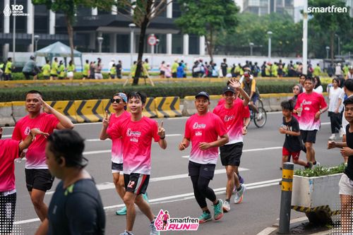 Race photo from Smartfren Run 2025 Vibes