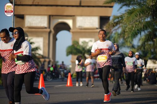 Race photo from Kediri Half Marathon 2024