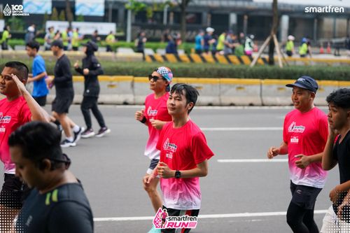 Race photo from Smartfren Run 2025 Vibes