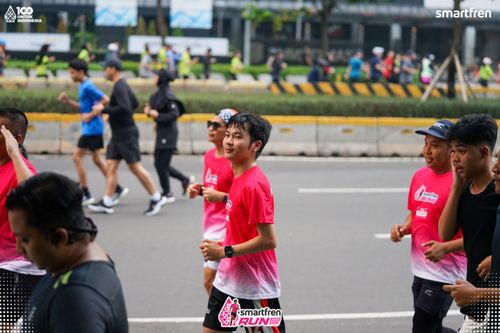Race photo from Smartfren Run 2025 Vibes