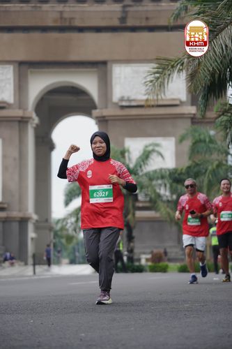 Race photo from Kediri Half Marathon 2025