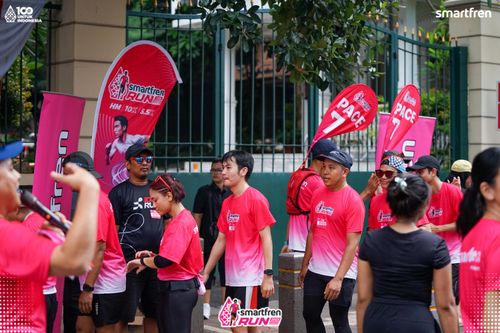 Race photo from Smartfren Run 2025 Vibes