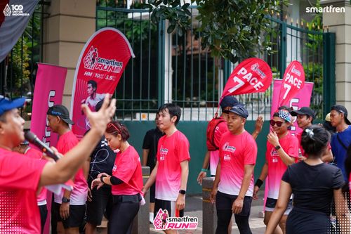 Race photo from Smartfren Run 2025 Vibes