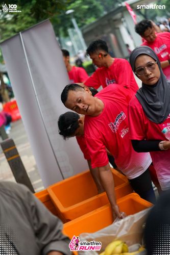 Race photo from Smartfren Run 2025 Vibes