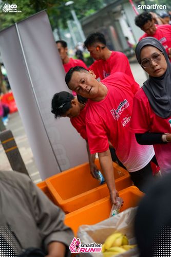 Race photo from Smartfren Run 2025 Vibes