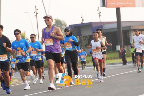 Race photo from ISOPLUS RUN 2025 - JAKARTA
