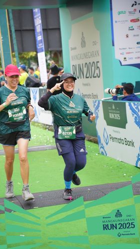 Race photo from Mangkunegaran Run 2025