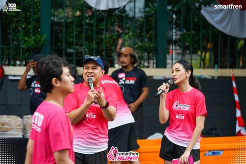 Race photo from Smartfren Run 2025 Vibes
