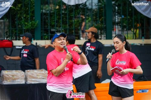 Race photo from Smartfren Run 2025 Vibes