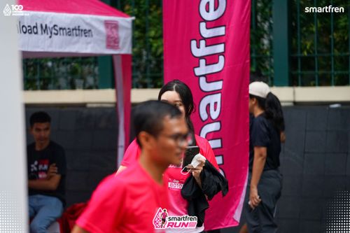 Race photo from Smartfren Run 2025 Vibes