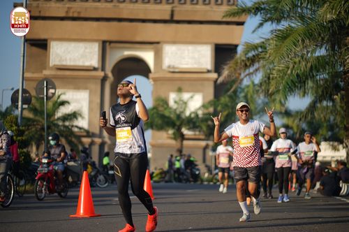 Race photo from Kediri Half Marathon 2024
