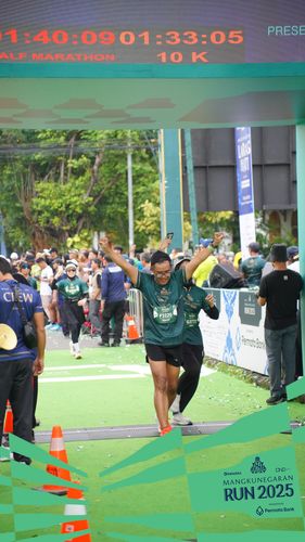 Race photo from Mangkunegaran Run 2025