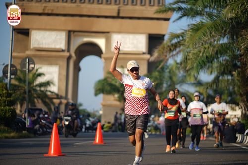Race photo from Kediri Half Marathon 2024