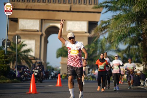 Race photo from Kediri Half Marathon 2024