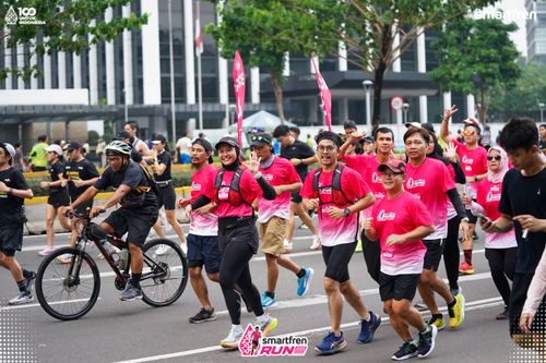 Race photo from Smartfren Run 2025 Vibes