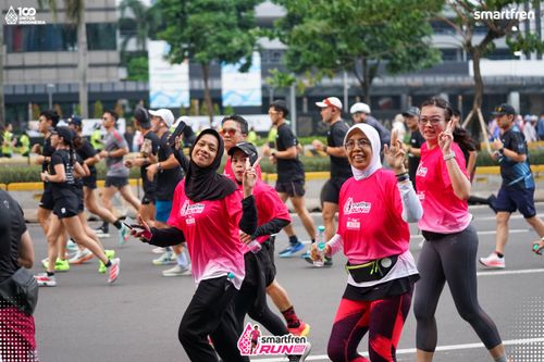 Race photo from Smartfren Run 2025 Vibes