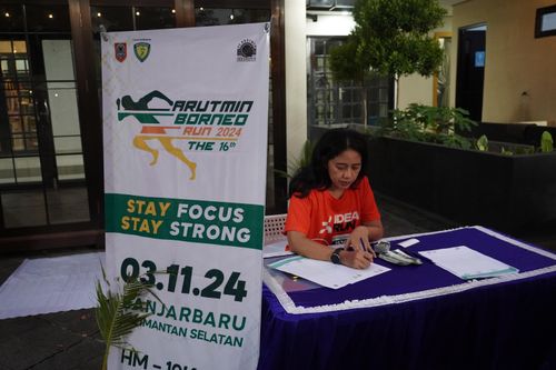 Race photo from ISC - Arutmin Borneo Run 