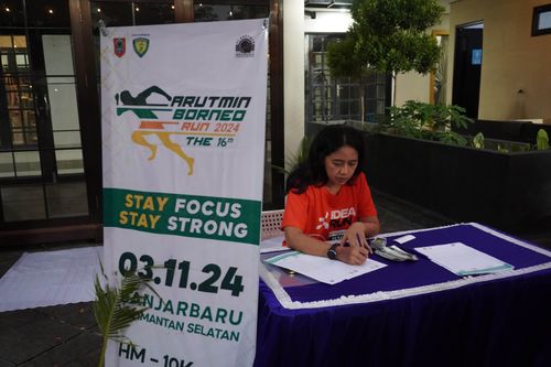 Race photo from ISC - Arutmin Borneo Run 