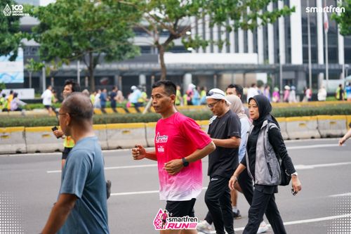 Race photo from Smartfren Run 2025 Vibes
