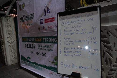 Race photo from ISC - Arutmin Borneo Run 
