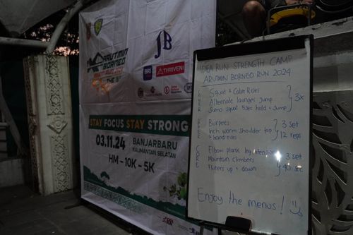Race photo from ISC - Arutmin Borneo Run 