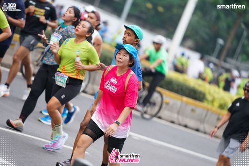 Race photo from Smartfren Run 2025 Vibes