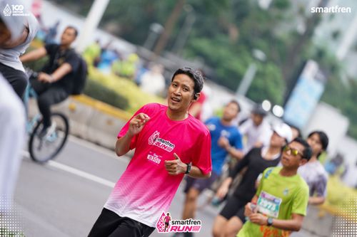Race photo from Smartfren Run 2025 Vibes