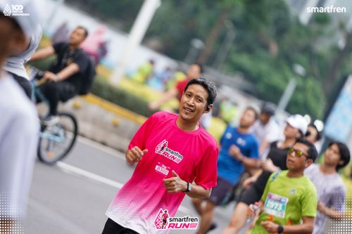 Race photo from Smartfren Run 2025 Vibes