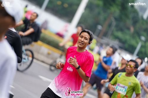 Race photo from Smartfren Run 2025 Vibes