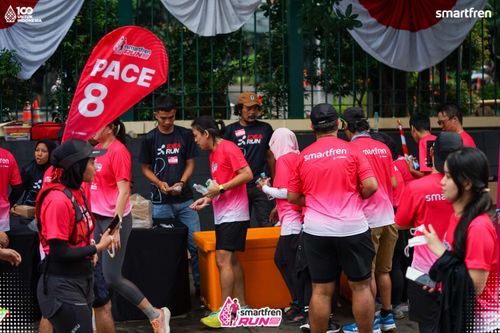 Race photo from Smartfren Run 2025 Vibes