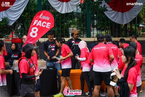 Race photo from Smartfren Run 2025 Vibes