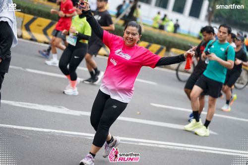 Race photo from Smartfren Run 2025 Vibes